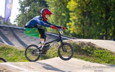 Puikus pasiekimas: Vytautas Šatas BMX Europos čempionate – šeštas
