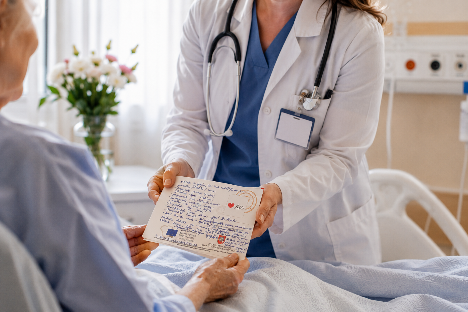 Pacientų padėkos medikams – nuoširdus įvertinimas už rūpestį ir pagalbą