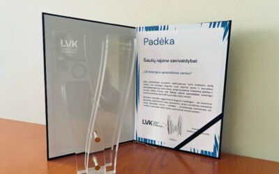 Šiaulių rajono savivaldybės sprendimai verslui sulaukė nacionalinio įvertinimo