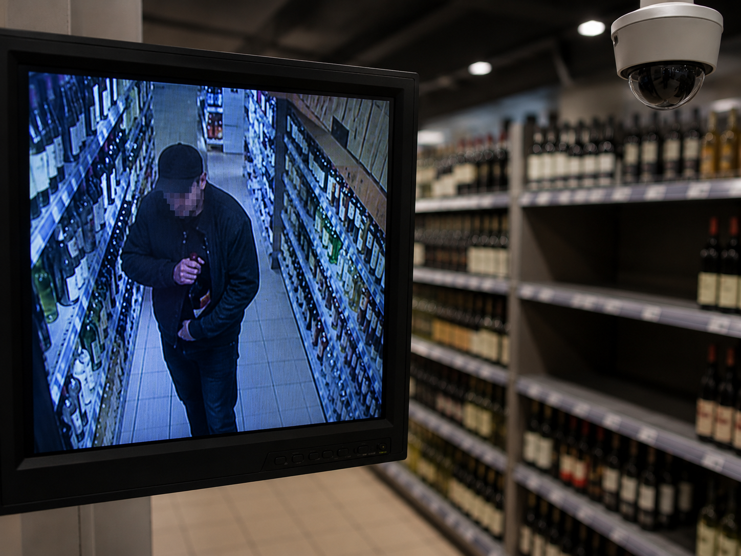 Kuršėnuose iš parduotuvės pavogta alkoholio už beveik 160 eurų