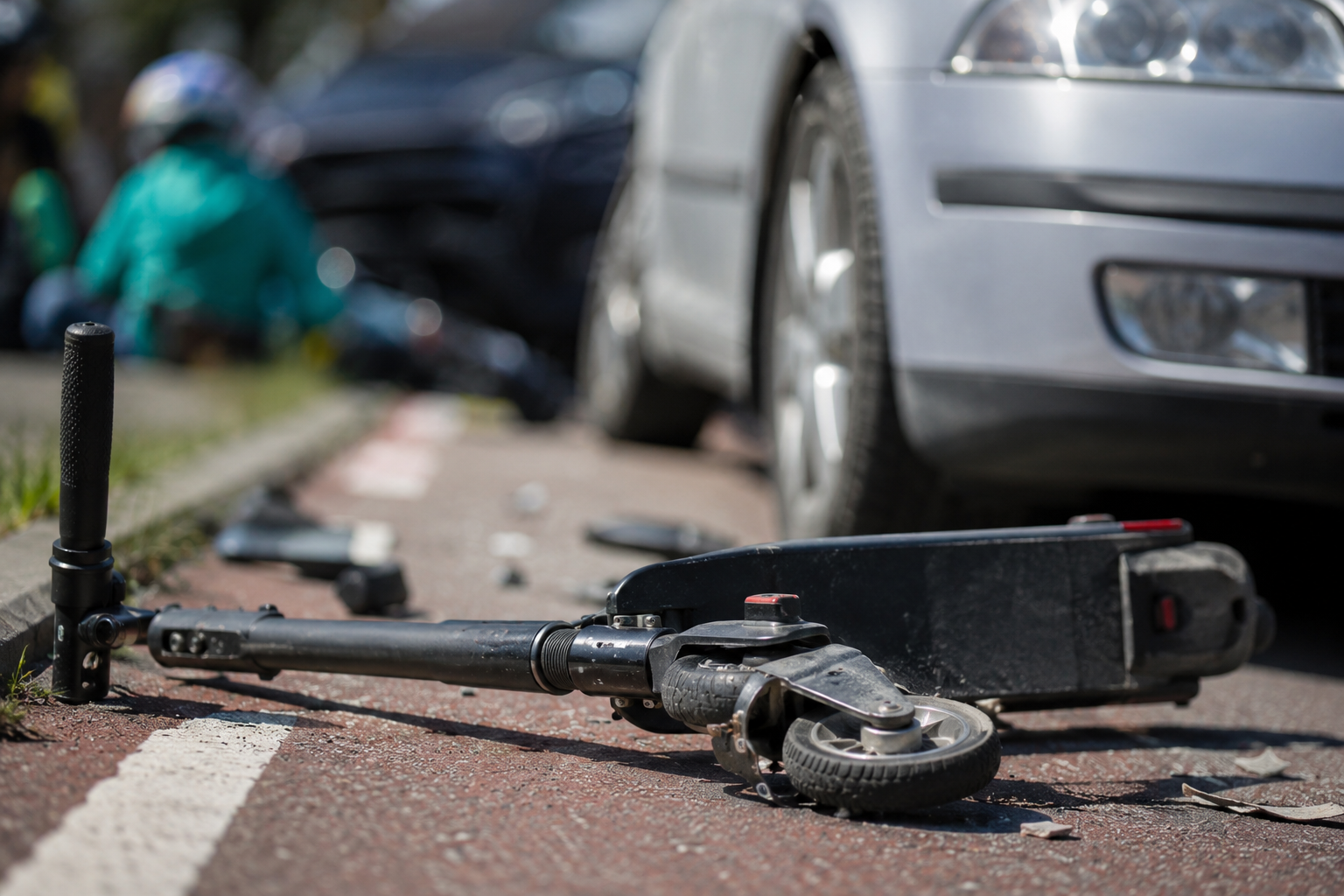 Šiauliuose automobilis partrenkė paspirtuku važiavusius vaikus – abu atsidūrė ligoninėje