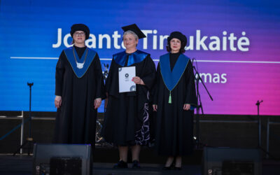 ŠVK ABSOLVENTĖ JOLANTA: „ČIA PASIJUTAU KAIP ŠEIMOJE, O STUDIJOS ATVĖRĖ DURIS Į SVAJONIŲ DARBĄ“