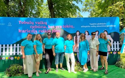 Projektas „Ryšys, kuris saugo“: stiprūs ryšiai kuria saugesnę vaikystę