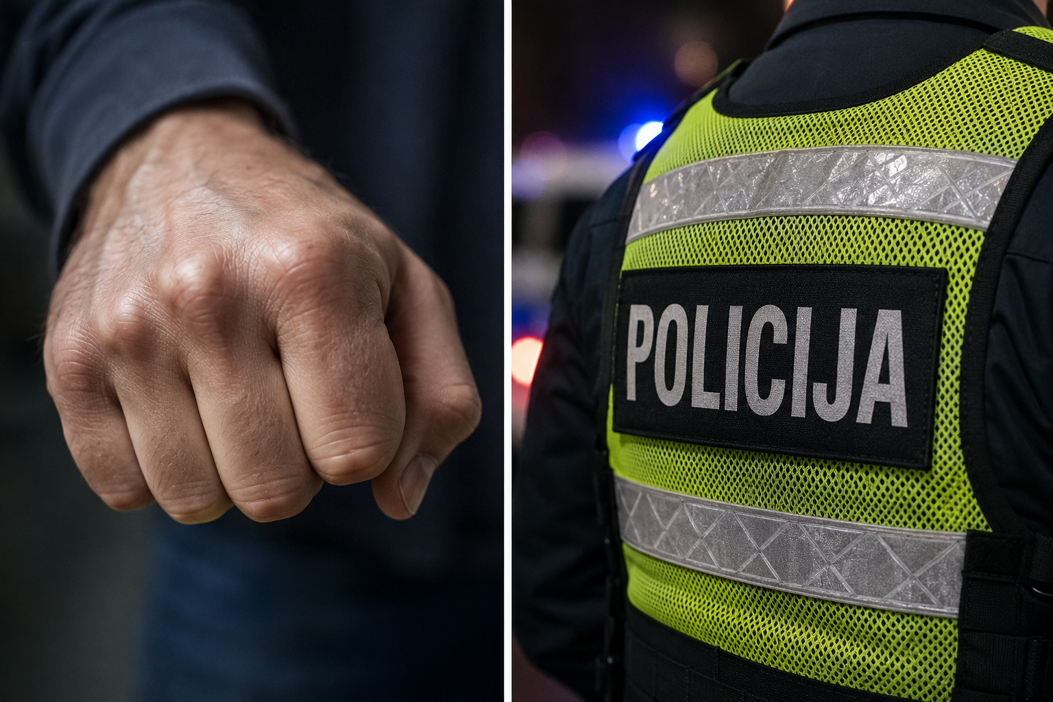 Daugėliuose – du smurto atvejai: pušyne nukentėjo nepilnametė, daugiabučio kieme – vyras