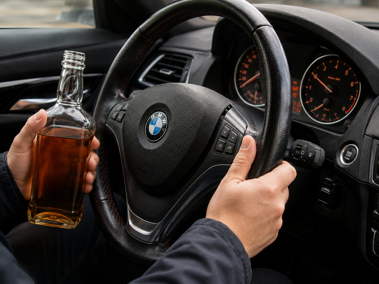 Beveik 3 promiles įpūtęs BMW vairuotojas siautėjo Šiaulių rajone ir Šiauliuose – galiausiai įkliuvo policijai