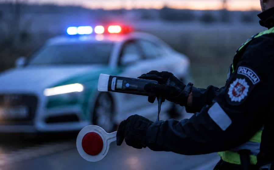 Nerami para Šiauliuose: smurtas, neblaivus vairavimas ir įtarimai dėl narkotikų