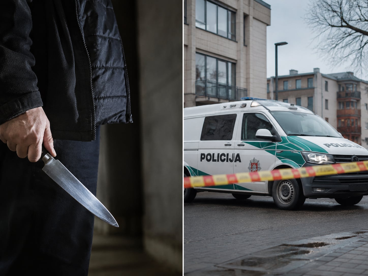 ŽOLINĖS VAKARĄ ŠIAULIUOSE – KRUVINAS INCIDENTAS: DU ASMENYS PEILIU SUŽALOJO VYRĄ