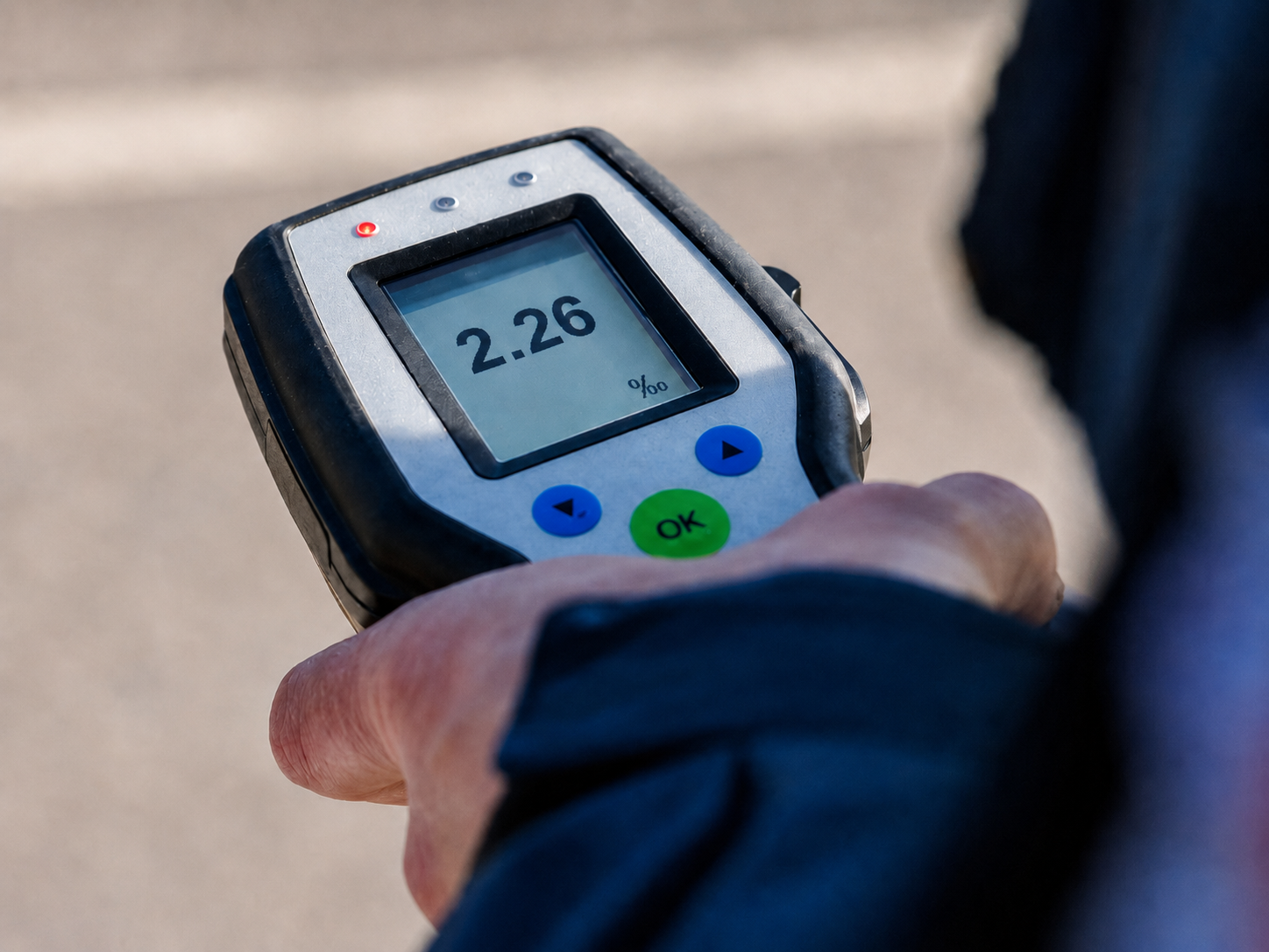 GUDELIUOSE SUSTABDĖ GIRTĄ „PASSAT“ VAIRUOTOJĄ – ĮPŪTĖ 2,26 PROMILES