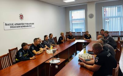 POLICIJAI – NAUJAS PASTIPRINIMAS: 159 KURSANTAI PRADĖJO MOKSLUS, ŠIAULIUOSE – 11 NAUJŲ PAREIGŪNŲ