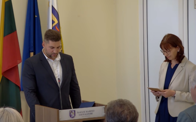 Mantas Sokas: iš 46-os vietos sąraše – į Šiaulių rajono tarybą