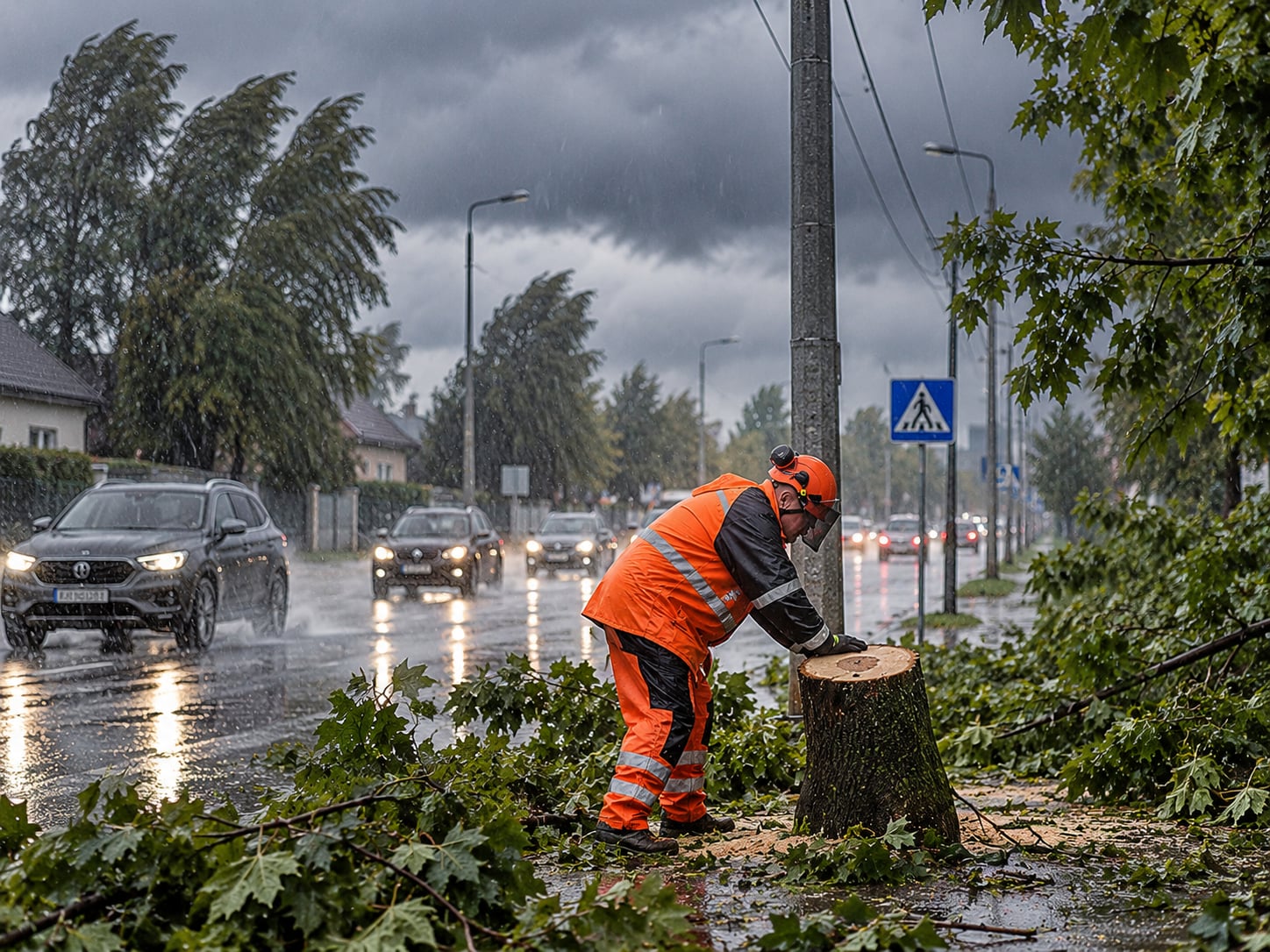 SINOPTIKAI ĮSPĖJA: ŠEŠTADIENĮ – SMARKUS LIETUS, PERKŪNIJA IR IKI 20 M/S VĖJO GŪSIAI